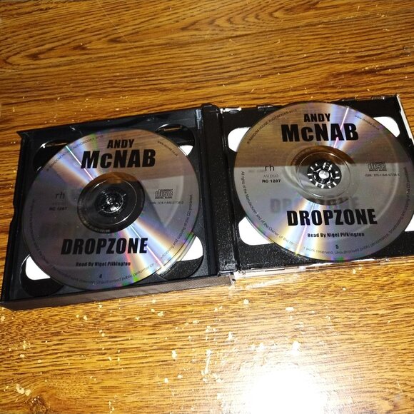 DropZone Audio Book (2010, 6-Disc Set, Unabridged, Random Books Audiobook) - Picture 3 of 6